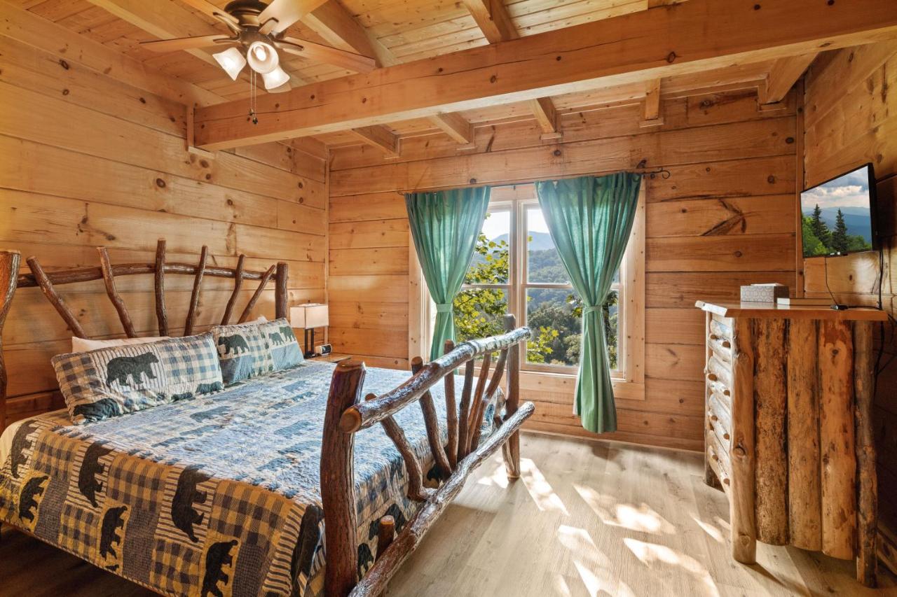 Mountain View 5 Bdrm Gatlinburg Cabin Near Downtown Arts エクステリア 写真