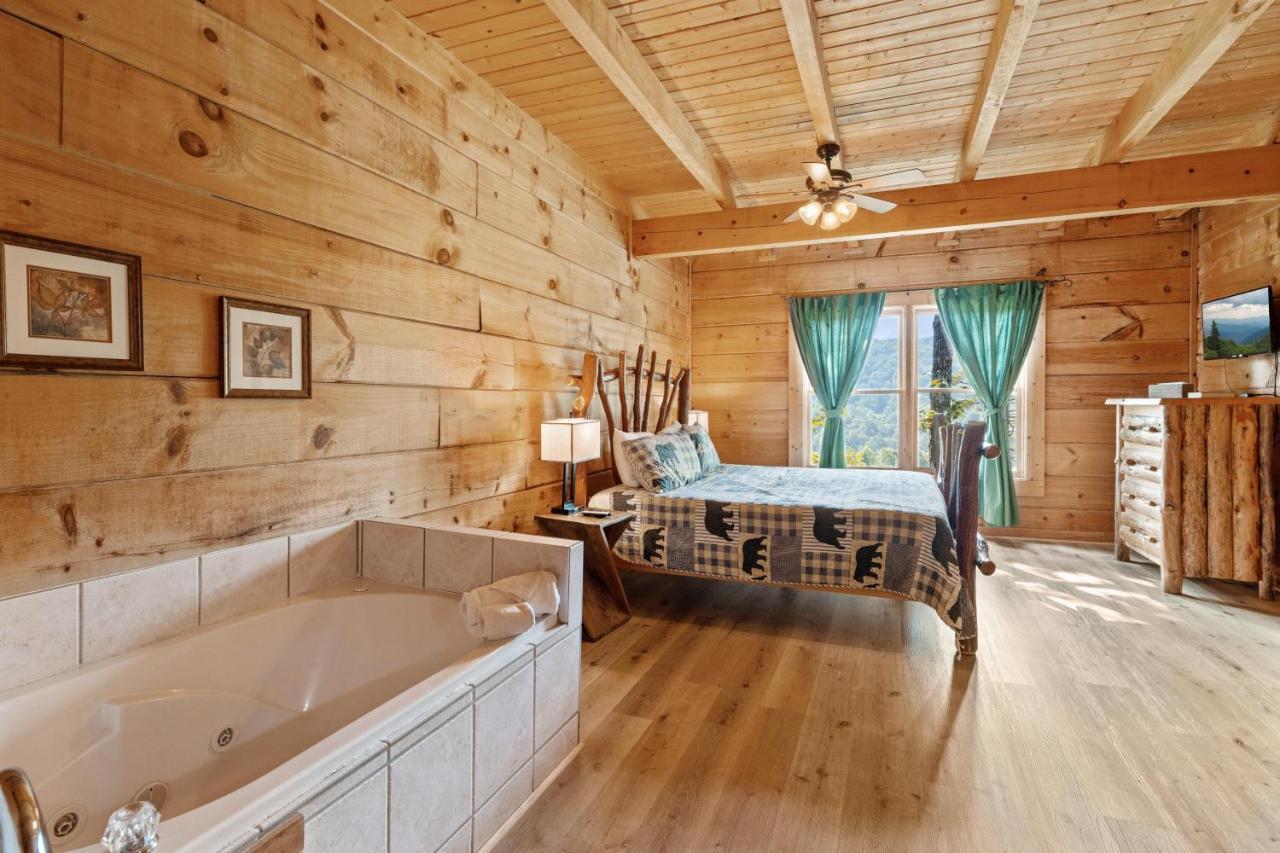 Mountain View 5 Bdrm Gatlinburg Cabin Near Downtown Arts エクステリア 写真