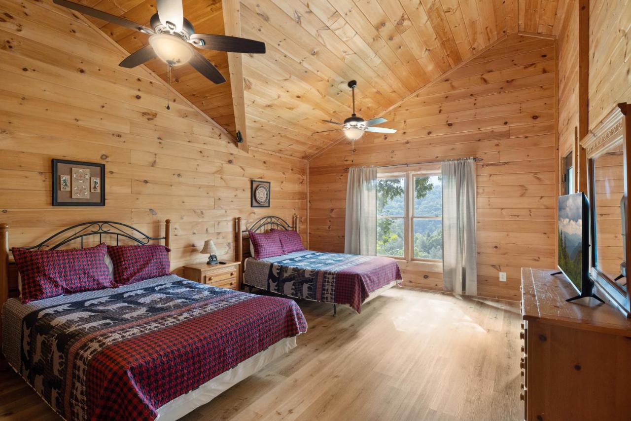 Mountain View 5 Bdrm Gatlinburg Cabin Near Downtown Arts エクステリア 写真